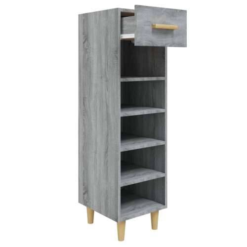 Ormarić za cipele boja hrasta 30x35x105 cm konstruirano drvo - Sivi hrast sonoma 1 Cijena