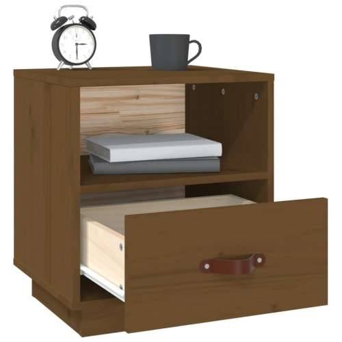 Noćni ormarići 2 kom boja meda 40x34x45 cm od masivne borovine - boja meda 2 Cijena
