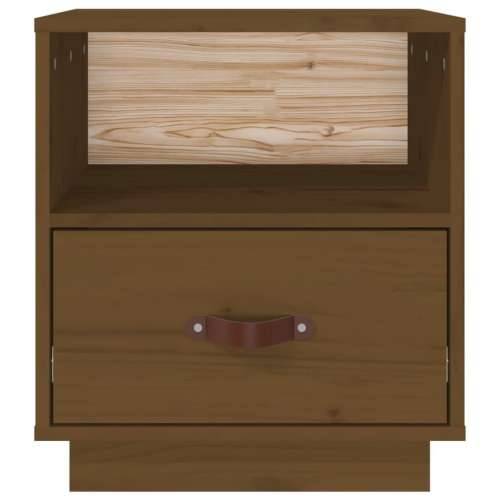 Noćni ormarići 2 kom boja meda 40x34x45 cm od masivne borovine - boja meda 2 Cijena
