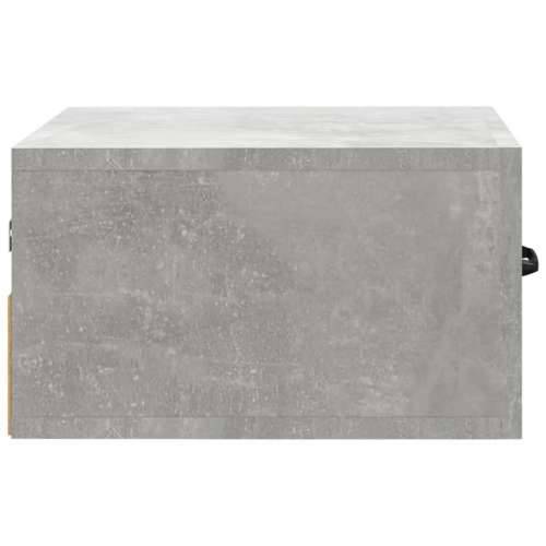 Zidni noćni ormarići 2 kom siva boja betona 35 x 35 x 20 cm  - Beton siva 2 Cijena
