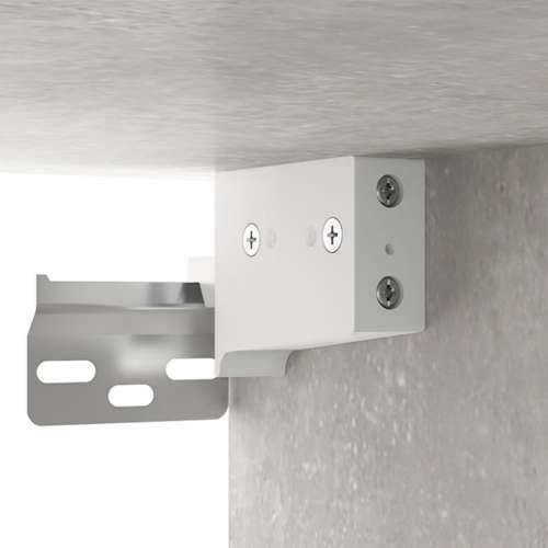 Zidni noćni ormarići 2 kom siva boja betona 35 x 35 x 20 cm  - Beton siva 2 Cijena