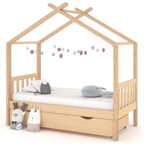 Okvir za dječji krevet s ladicom 80x160 cm od masivne borovine Cijena