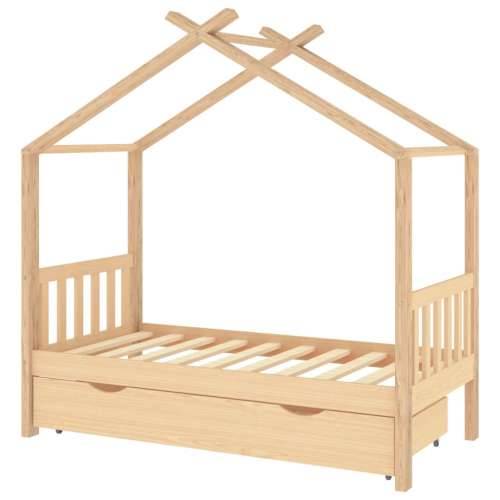 Okvir za dječji krevet s ladicom 80x160 cm od masivne borovine Cijena