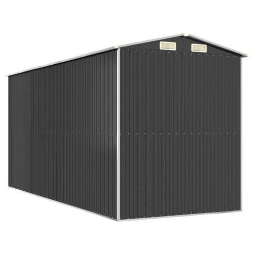 Vrtna kućica - Vrtno spremište antracit 192 x 440 x 223 cm pocinčani čelik - 192 x 440 x 223 cm 1 Cijena