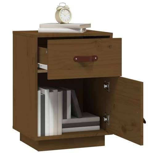 Noćni ormarići 2 kom boja meda 40x34x55 cm od masivne borovine - boja meda 2 Cijena