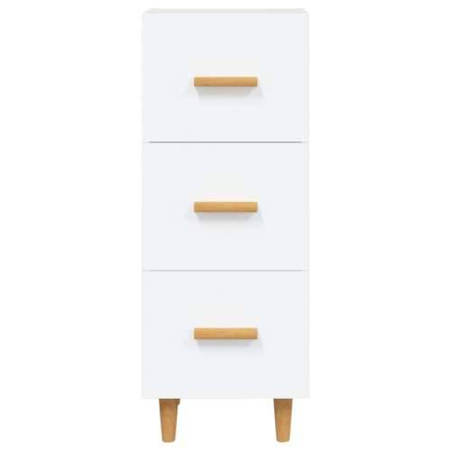 Komoda bijela 34,5 x 34 x 90 cm od konstruiranog drva - Bijela 1 Cijena