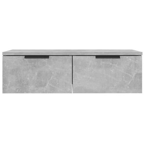 Zidni ormarići 2 kom boja siva betona 68x30x20 cm drveni - Beton siva 2 1 Cijena