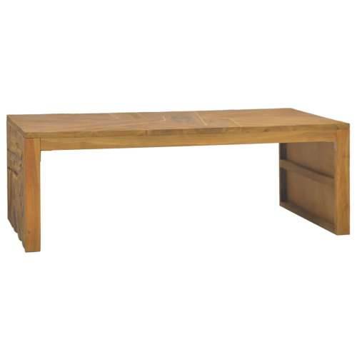 Stolić za kavu od komada masivne tikovine 110 x 35 x 38 cm Cijena