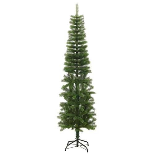 Umjetno usko božićno drvce sa stalkom 210 cm PE - 210 x 56 cm 1 Cijena