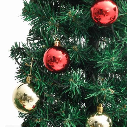 Božićni kaktus sa stalkom i LED žaruljama zeleni 150 cm PVC Cijena