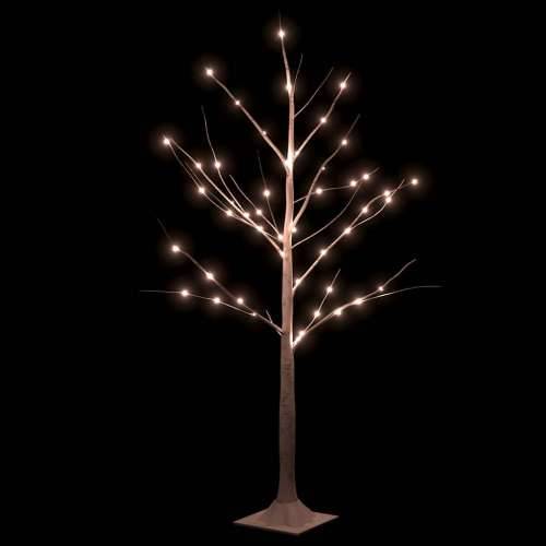 LED drvo bijele breze s 48 toplih bijelih LED žarulja 120 cm Cijena