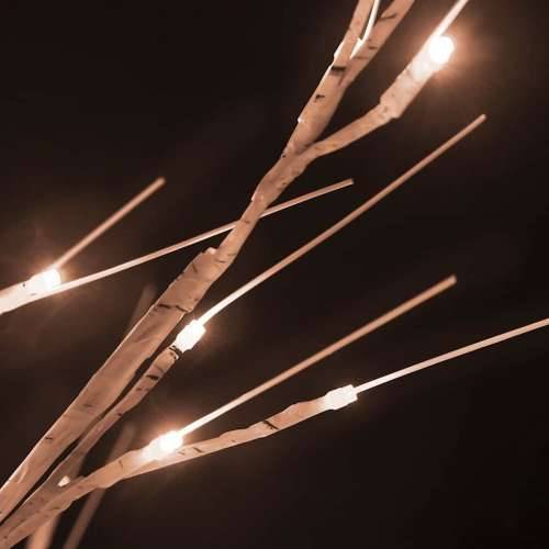 LED drvo bijele breze s 48 toplih bijelih LED žarulja 120 cm Cijena