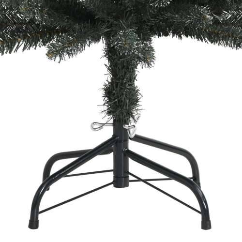 Umjetno usko božićno drvce sa stalkom zeleno 180 cm PVC - 180 cm 1 bez LED svjetala Cijena