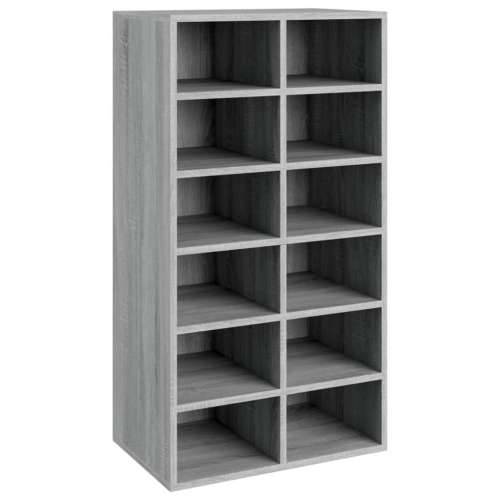 Stalak za cipele boja hrasta 54x34x100,5 cm konstruirano drvo - Sivi hrast sonoma 1 Cijena