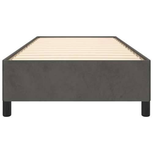 Okvir za krevet tamnosivi 90x200 cm baršunasti Cijena