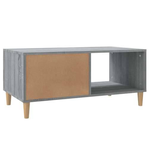Stolić za kavu boja hrasta 89,5 x 50 x 40 cm konstruirano drvo - Sivi hrast sonoma 1 Cijena