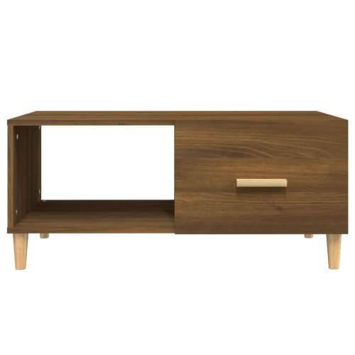 Stolić za kavu boja hrasta 89,5 x 50 x 40 cm konstruirano drvo - Smeđi hrast 1 Cijena