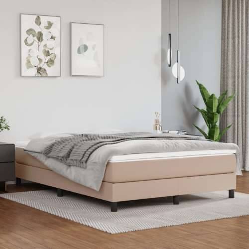 Madrac s oprugama boja cappuccina 140x190x20 cm umjetne kože - Boja cappuccina 140 x 190 cm 1 Cijena