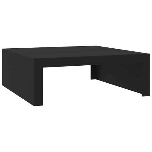 Stolić za kavu crni 100 x 100 x 35 cm od konstruiranog drva - Crna 100 x 100 x 35 cm 1 Cijena