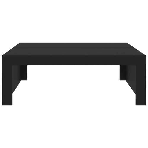 Stolić za kavu crni 100 x 100 x 35 cm od konstruiranog drva - Crna 100 x 100 x 35 cm 1 Cijena