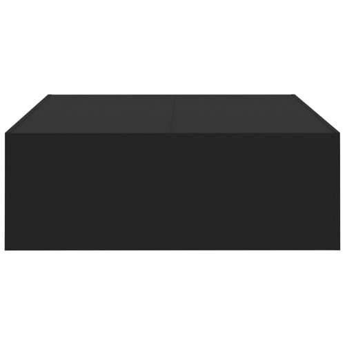 Stolić za kavu crni 100 x 100 x 35 cm od konstruiranog drva - Crna 100 x 100 x 35 cm 1 Cijena