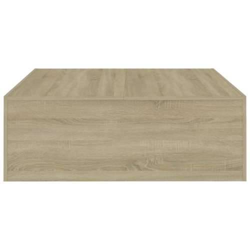 Stolić za kavu boja hrasta sonome 100 x 100 x 35 cm drvena - sonoma hrast 100 x 100 x 35 cm 1 Cijena