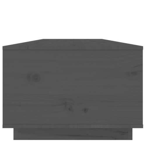 Stolić za kavu sivi 100 x 50 x 35 cm od masivne borovine - Siva 1 Cijena