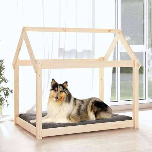 Krevet za pse 101x70x90 cm od masivne borovine Cijena