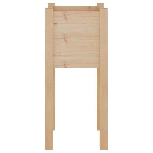 Vrtna sadilica 31 x 31 x 70 cm od masivne borovine - Prirodna 1 Cijena