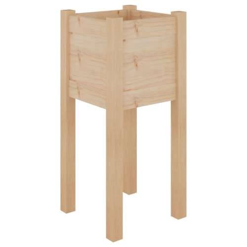 Vrtne sadilice 2 kom 31 x 31 x 70 cm od masivne borovine - Prirodna 2 1 Cijena