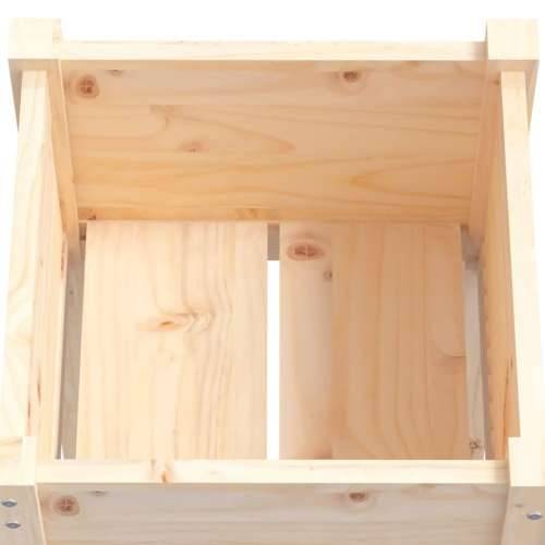 Vrtne sadilice 2 kom 40 x 40 x 70 cm od masivne borovine - Prirodna 2 1 Cijena
