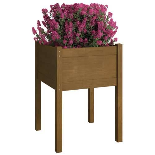Vrtne sadilice 2 kom boja meda 50 x 50 x 70 cm masivna borovina - boja meda 2 1 Cijena