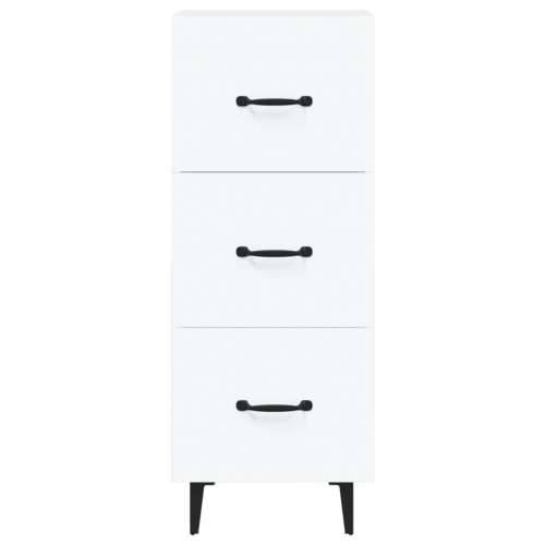 Komoda bijela 34,5 x 34 x 90 cm od konstruiranog drva - Bijela 1 Cijena