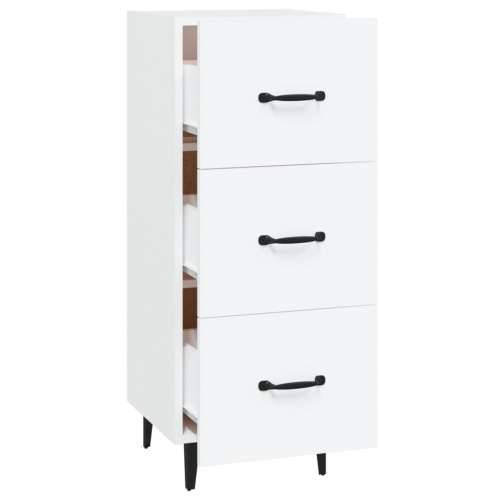 Komoda bijela 34,5 x 34 x 90 cm od konstruiranog drva - Bijela 1 Cijena