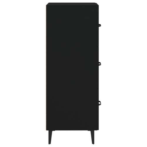Komoda crna 34,5 x 34 x 90 cm od konstruiranog drva - Crna 1 Cijena