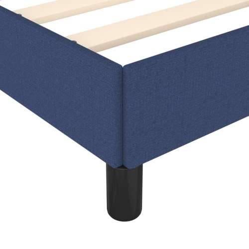 Okvir za krevet bez madraca plavi 200x200 cm od tkanine - Plava 200 x 200 cm 35 cm Cijena