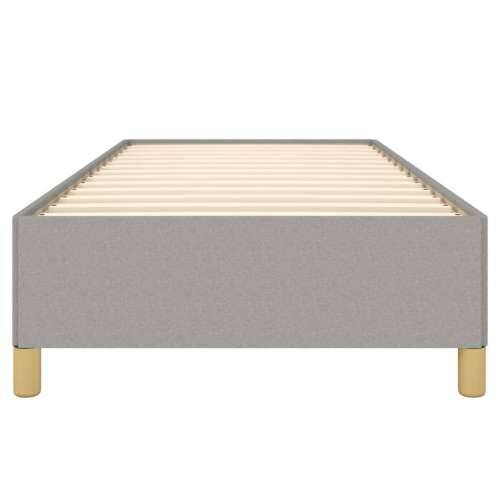 Okvir za krevet bez madraca svjetlosivi 80x200 cm od tkanine - Svjetlosiva 80 x 200 cm 35 cm Cijena