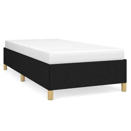 Okvir za krevet crni 90x190 cm od tkanine Cijena