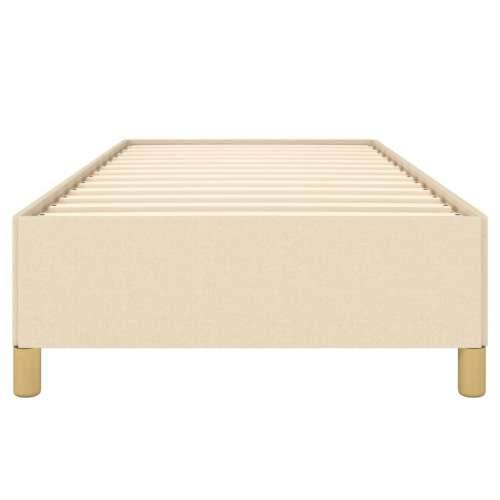 Okvir za krevet bez madraca krem 90x190cm od tkanine - Krema 90 x 190 cm 35 cm Cijena