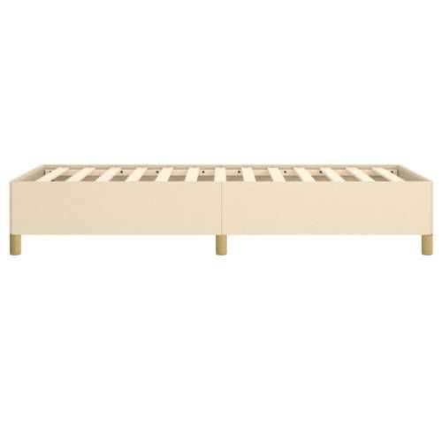 Okvir za krevet bez madraca krem 90x190cm od tkanine - Krema 90 x 190 cm 35 cm Cijena