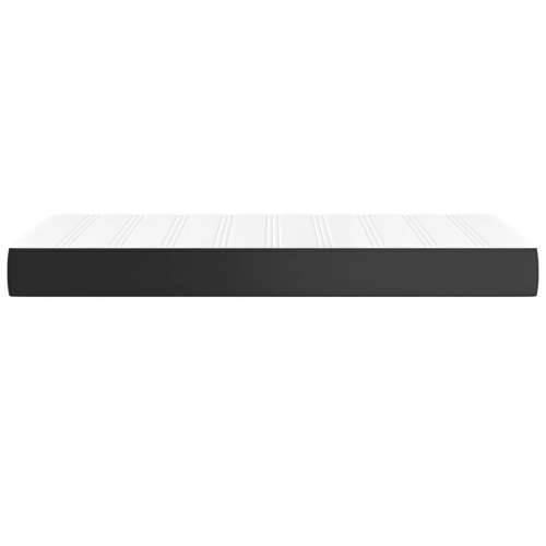 Madrac s džepičastim oprugama crni 80x200x20 cm od umjetne kože - Crna 80 x 200 cm 1 Cijena