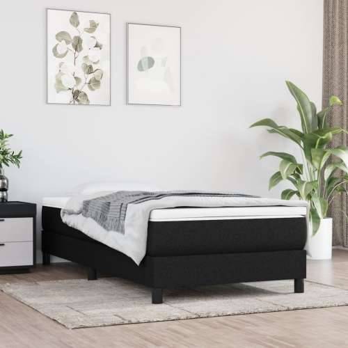 Madrac s džepičastim oprugama crni 90x190x20 cm od tkanine - Crna 90 x 190 cm 1 Cijena