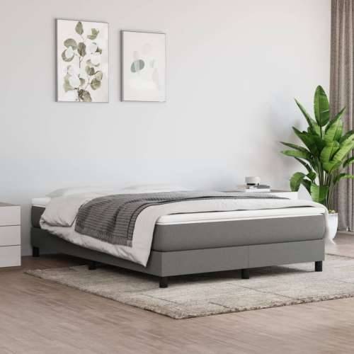 Madrac s džepičastim oprugama tamnosivi 140x190x20cm od tkanine - Tamno siva 140 x 190 cm 1 Cijena