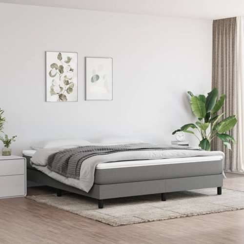 Madrac s džepičastim oprugama tamnosivi 180x200x20cm od tkanine - Tamno siva 180 x 200 cm 1 Cijena