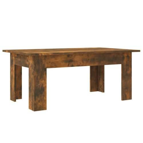 Stolić za kavu dimljeni hrast 100x60x42 cm konstruirano drvo - Dimljeni hrast 100 x 60 x 42 cm 1 Cijena