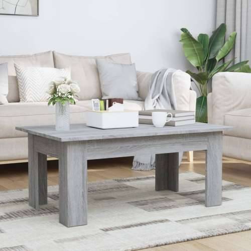 Stolić za kavu boja hrasta 100 x 60 x 42 cm konstruirano drvo - Sivi hrast sonoma 100 x 60 x 42 cm 1 Cijena