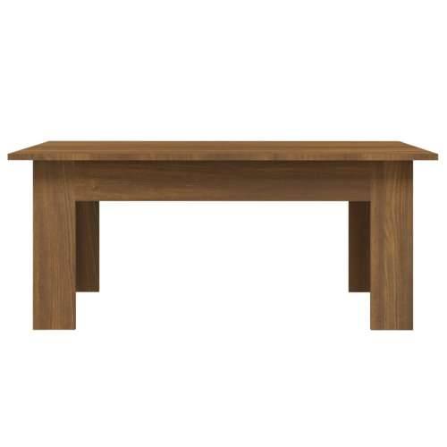 Stolić za kavu boja smeđeg hrasta 100x60x42cm konstruirano drvo - Smeđi hrast 100 x 60 x 42 cm 1 Cijena