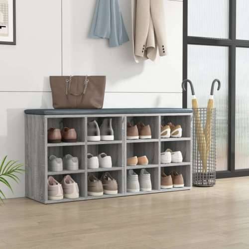 Ormarići za cipele 2 kom boja sivog hrasta sonome 52,5x30x50 cm - 1 Sivi hrast sonoma 52.5 x 30 x 50 cm 2 Cijena