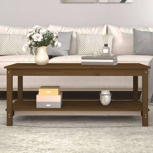 Stolić za kavu boja meda 110 x 55 x 45 cm od masivne borovine - boja meda 110 x 55 x 45 cm 1 Cijena