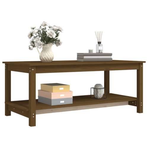 Stolić za kavu boja meda 110 x 55 x 45 cm od masivne borovine - boja meda 110 x 55 x 45 cm 1 Cijena